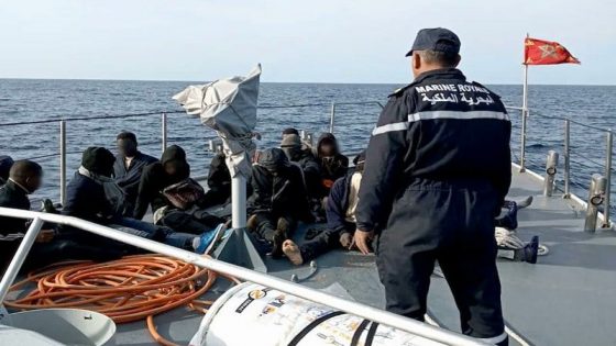 البحرية الملكية تقدم المساعدة لـ124 مرشحا للهجرة غير النظامية سواحل الداخلة