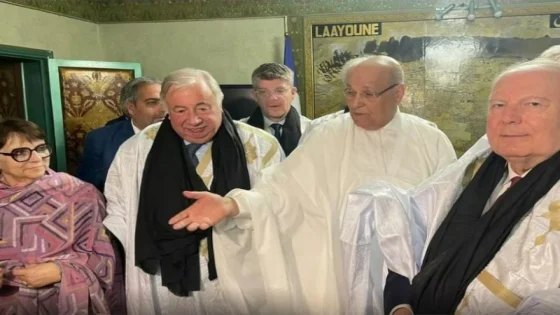 رئيس مجلس الشيوخ الفرنسي يتباحث مع مسؤولين محليين بالعيون سبل تطوير الشراكة الفرنسية المغربية