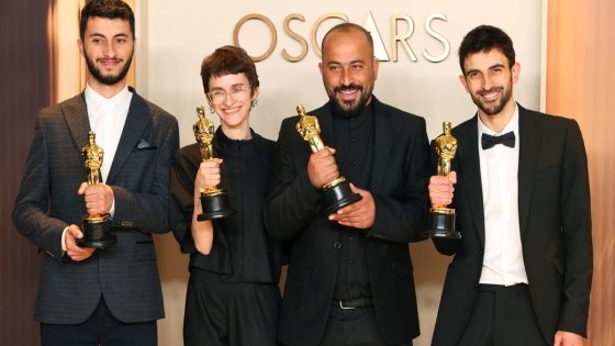 الاوسكار يكرم وثائقي عن تهجير الفلسطينيين وسط اشارات سياسية خفيفة