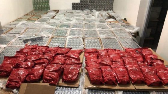إحباط محاولتي تهريب 82 كيلوغرامًا من المعسل بمعبر باب مليلية