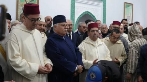 توديع جثمان وزير الخارجية الأسبق محمد بن عيسى بحضور رسمي لعدد من الوزراء و الشخصيات البارزة