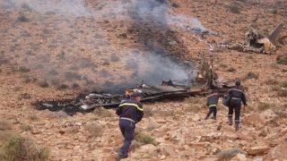 فاس…تحطم طائرة عسكرية من طراز alphajet يؤدي إلى مصرع عنصرين من القوات المسلحة الملكية