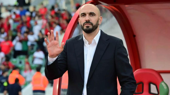 الجامعة الملكية المغربية لكرة القدم تنفي خبر استقالة المدرب وليد الركراكي