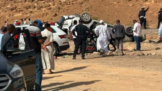 فاجعة مرورية بطاطا: 5 قتلى وجرحى في اصطدام سيارتين