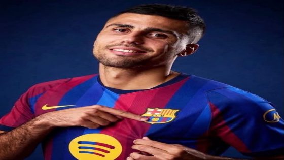 من أسعد شخص بصفقة انتقال رودري إلى برشلونة