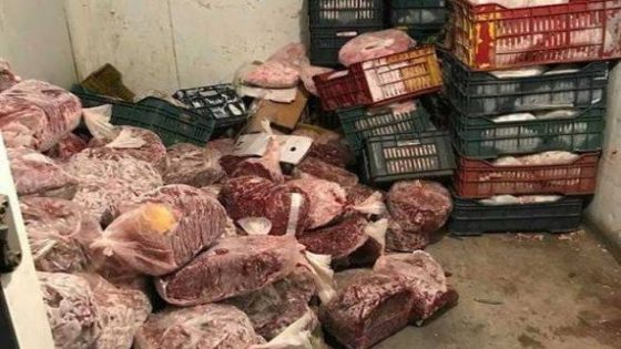 العرائش توقيف سائق وحجز 1.2 طن من اللحوم غير الصالحة للاستهلاك