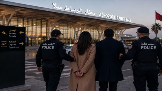 توقيف طبيبة نفسية ومحامٍ معروف بمطار الرباط سلا بعد عودتهما من إسبانيا