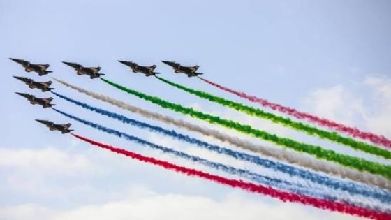 عروض عسكرية واستعراضية في اليوم الختامي لمعرض مراكش للطيران