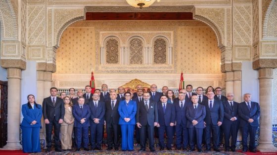 الملك محمد السادس يترأس مراسم تعيين أعضاء الحكومة الجديدة بالقصر الملكي بالرباط