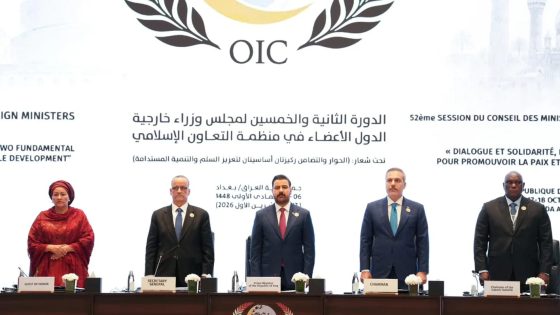 المغرب يدعو من بغداد إلى تسوية الأزمات الإقليمية بالطرق السلمية واحترام سيادة الدول
